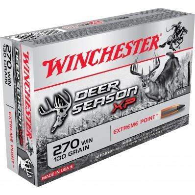 Ammunition Winchester 2702 ft lbs 270Win WIN X270DS          270     130 EP DEER      20/10