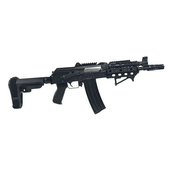 Rifles Long Guns Zastava ZPAP M85 223Rem|5.56NATO ZAS ZPAP85 TACTICAL 5.56 10 SBA3 PSB QUAD RAIL • Model: ZPAP M85