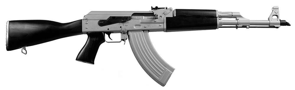 Rifles Long Guns Zastava ZPAP M85 7.62x39mm ZAS ZPAPM70 7.62X39 SILVER RECEIVER BLK STK • Model: ZPAP M85