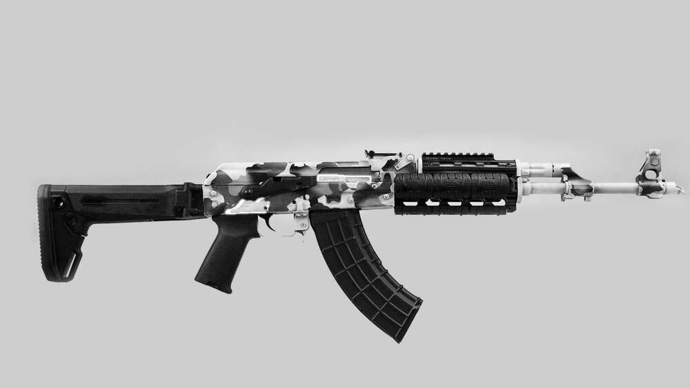 Rifles Long Guns Zastava ZPAP M70 7.62x39mm ZPAP M70 7.62X39 WHITE CAMO •  • Model: ZPAP M70